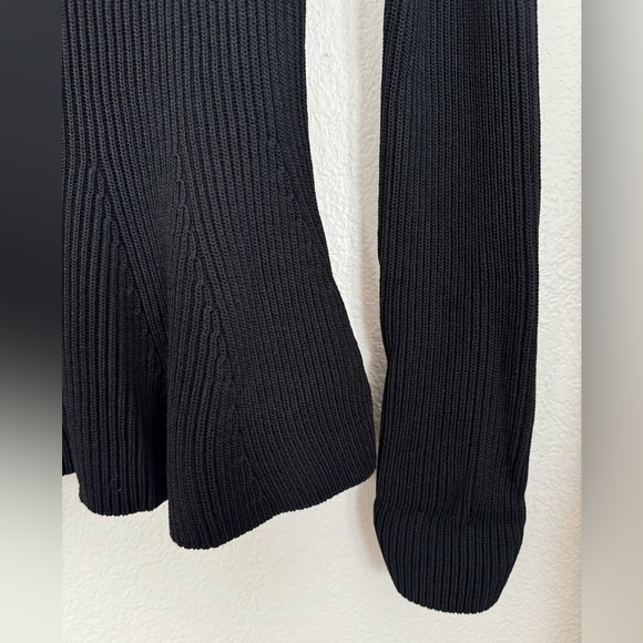 H&M rib-knit top black - Picture 3 of 4